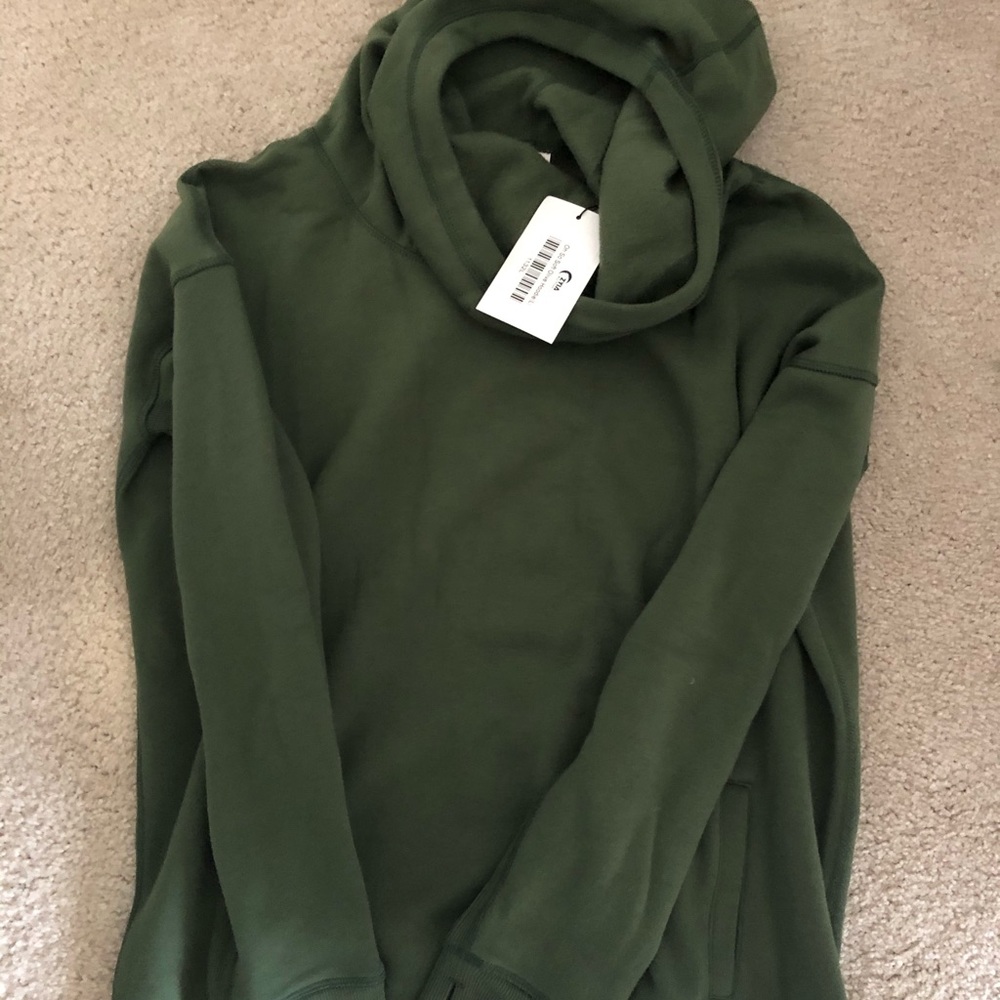 Zyia oh so soft olive hoodie NWT